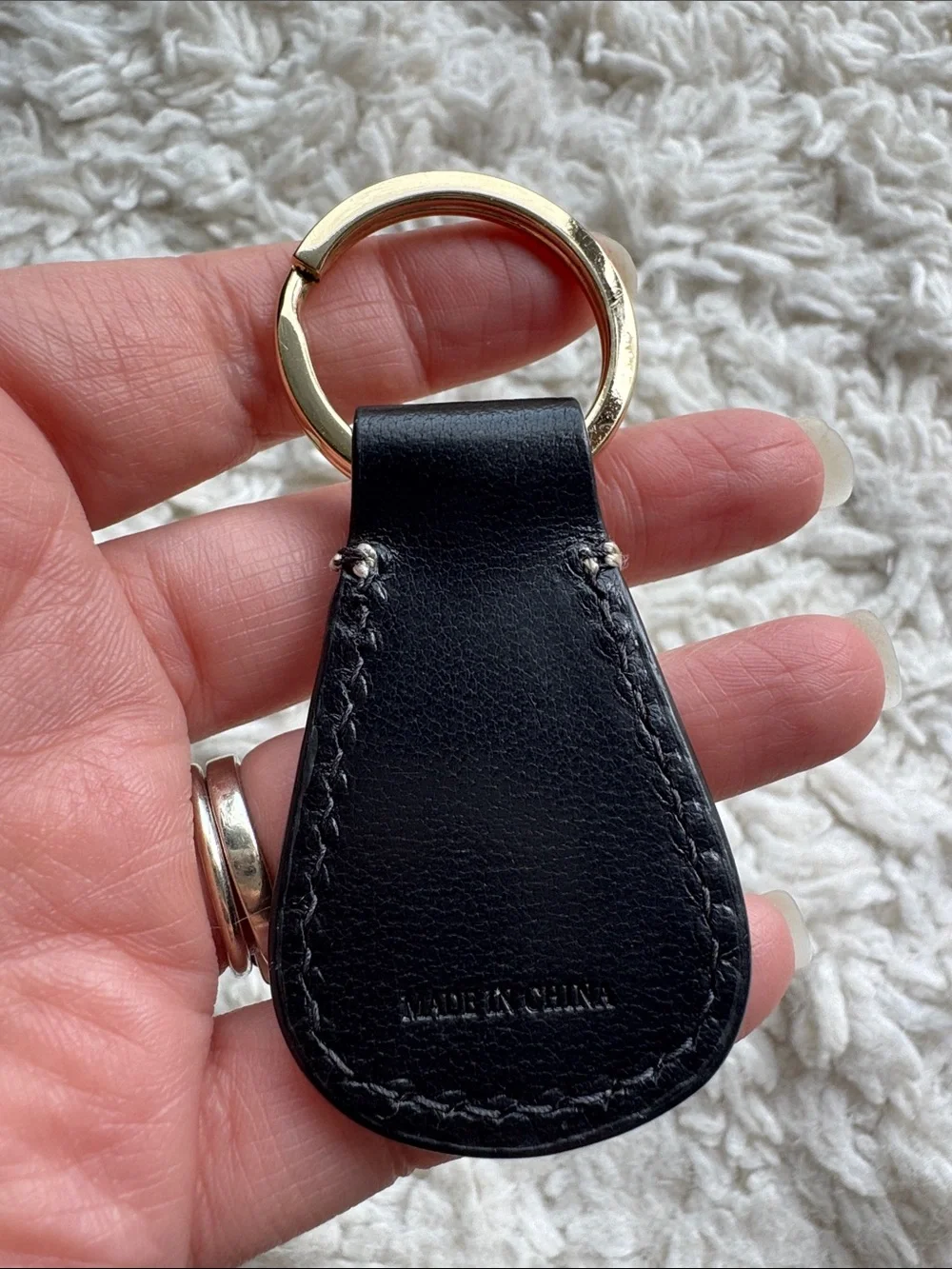 Dooney & Bourke Leather Keychain